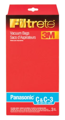 3M Filtrete Vacuum Bag For attaches to vacuum 3 pk