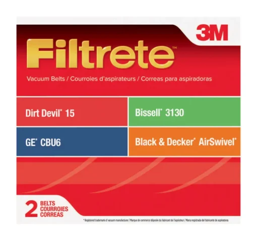 3M Filtrete Vacuum Belt For Dirt Devil 15 2 pk