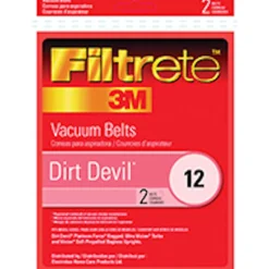 3M Filtrete Vacuum Belt For Dirt Devil Style 12 2 pk