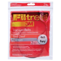 3M Filtrete Vacuum Belt For attaches to vacuum 2 pk