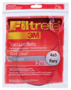 3M Filtrete Vacuum Belt For attaches to vacuum 2 pk