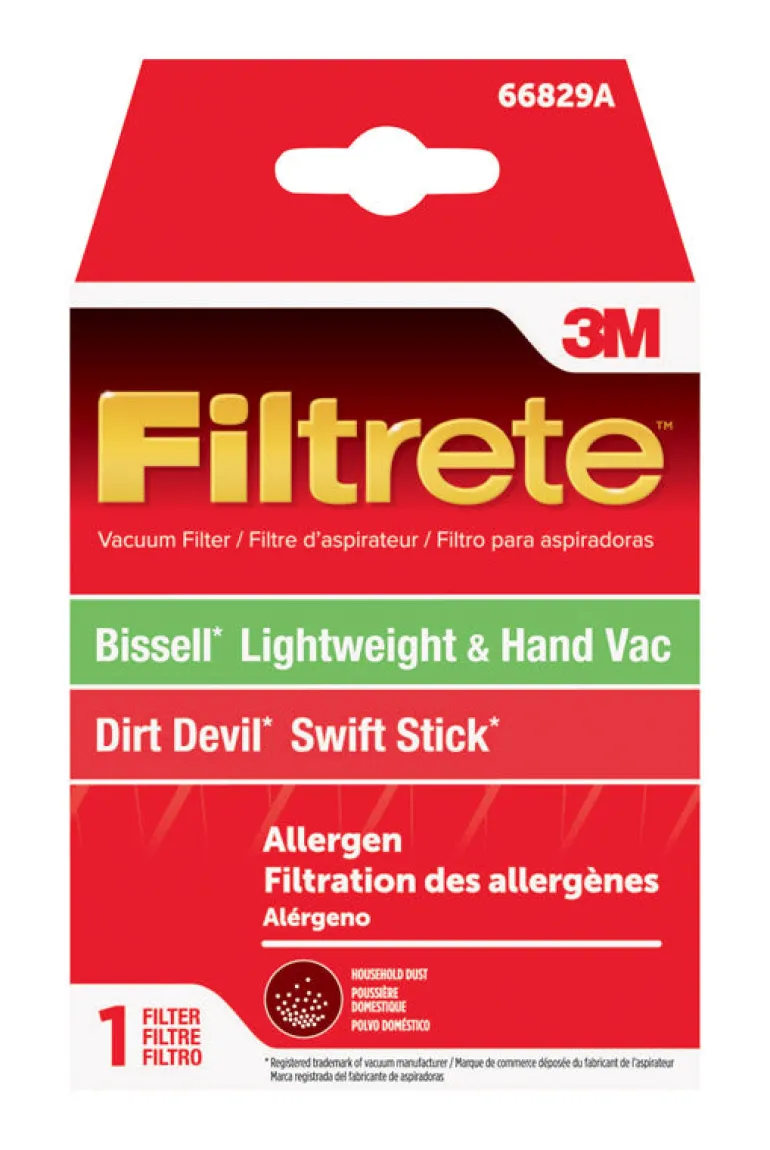 3M Filtrete Vacuum Filter For Bissell Lightweight/Hand Vac 1 pk
