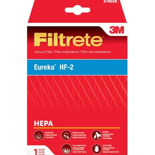 3M Filtrete Vacuum Filter For Eureka Style HF-2 HEPA 1 pk