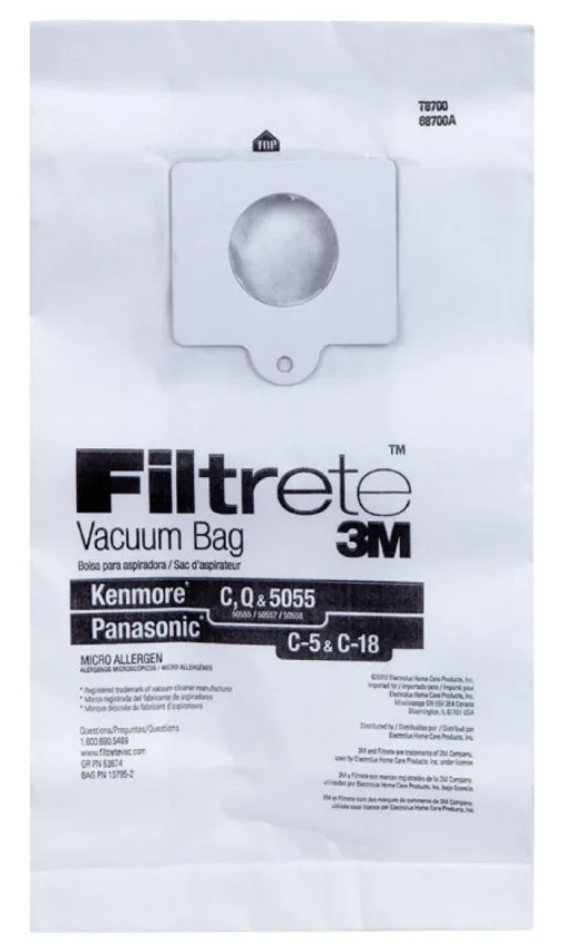 3M Micro Allergen Filtrate Vacuum Bag (Pack of 3)