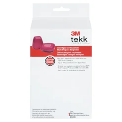 3M P100 Acid Gas and Organic Vapor Respirator Cartridge Replacement Pink 2 pc