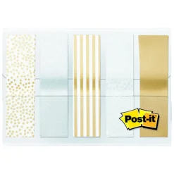 3M Post-it .47 in. W X 1.7 in. L Assorted Standard Flag 1 pad