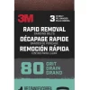 3M Rapid Removal 18 in. L x 3 in. W Aluminum Oxide Sanding Belt 80 Grit 1 pc.