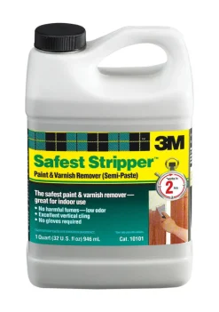 3M Safest Stripper Paint Remover 1 qt. (Pack of 6)