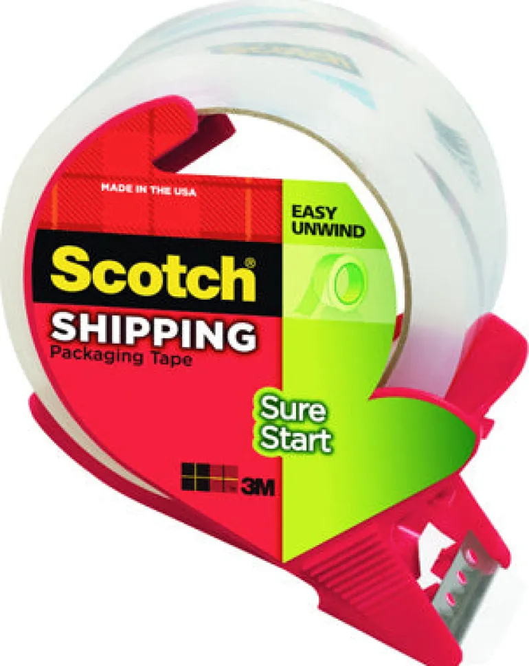 3M Scotch 1.88 in. W X 38.2 in. L Packaging Tape with Dispenser 1 pk