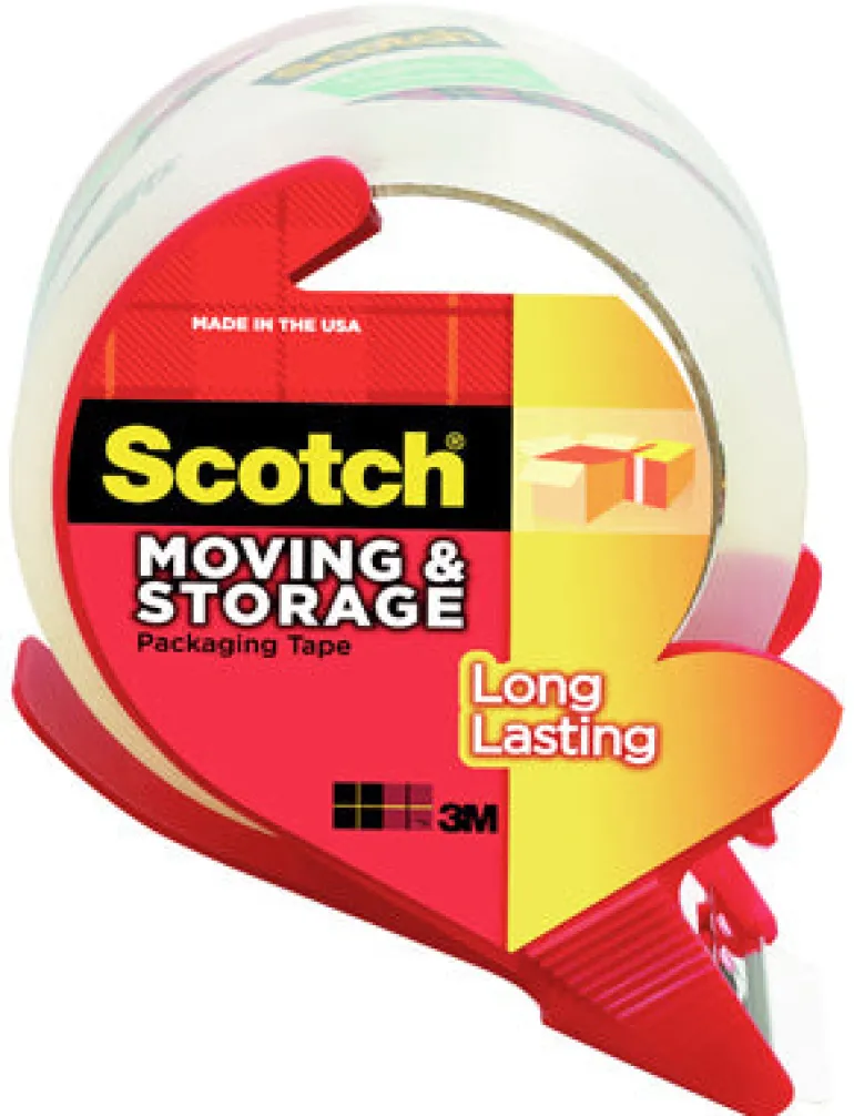 3M Scotch 1.88 in. W X 54.6 yd L Packaging Tape with Dispenser 1 pk