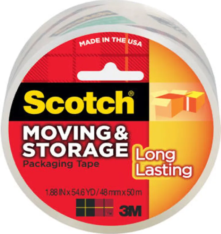3M Scotch 1.88 in. W X 54.6 yd L Packaging Tape
