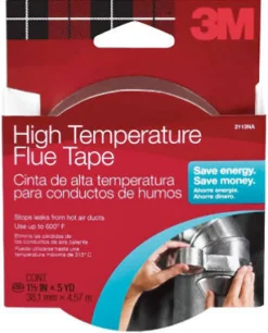 3M Scotch 1.5 in. W X 5 yd L Silver Flue Tape