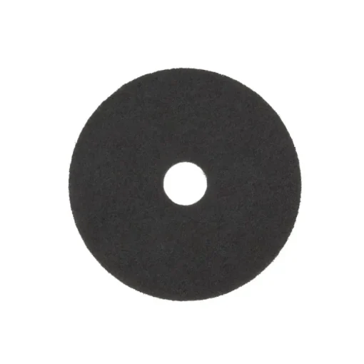 3M Scotch-Brite 16 in. Dia. Non-Woven Natural/Polyester Fiber Floor Pad Disc Black (Pack of 5)