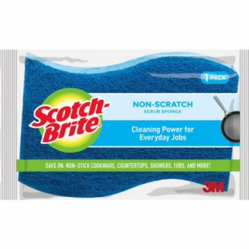 3M Scotch-Brite Non-Scratch Sponge For Multi-Purpose 4.4 in. L 2 pk (Pack of 12)