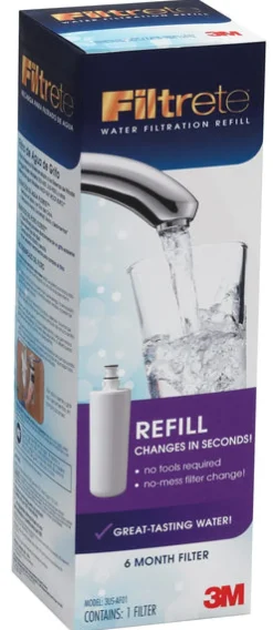 3m 3us-Af01 Advanced Faucet Water Replacement Filter Cartridge