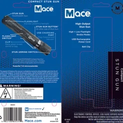 Mace Black Aluminum Stun Gun