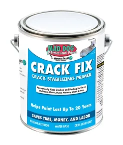 Mad Dog Crack Fix White Water-Based Acrylic Latex Crack Stabilizing Primer 1 qt