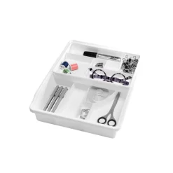 Madesmart 3 in. H X 11.5 in. W X 15.06 in. D Plastic Drawer Organizer