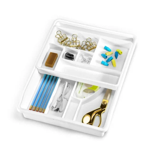 Madesmart 3 in. H X 11.5 in. W X 15.06 in. D Plastic Drawer Organizer