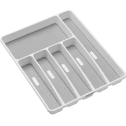 Madesmart 2 in. H X 13 in. W X 16 in. D Plastic Silverware Tray