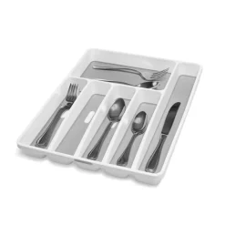 Madesmart 2 in. H X 13 in. W X 16 in. D Plastic Silverware Tray