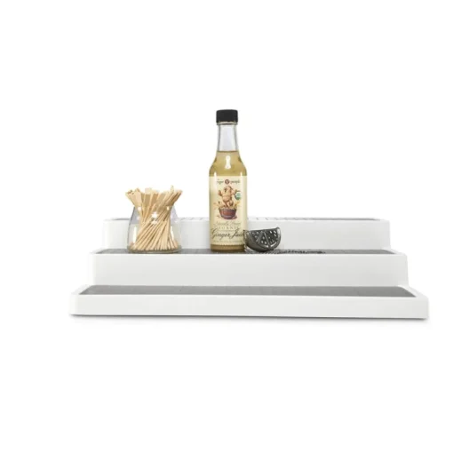 Madesmart White Plastic Shelf Organizer