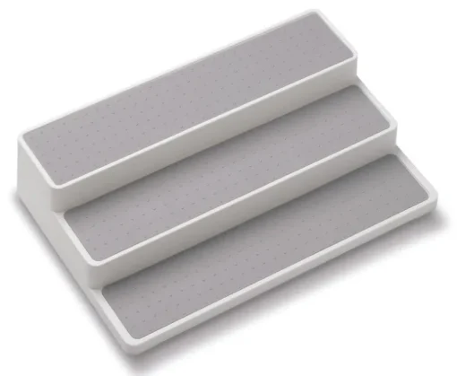 Madesmart White Plastic Shelf Organizer
