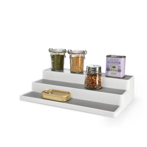 Madesmart White Plastic Shelf Organizer