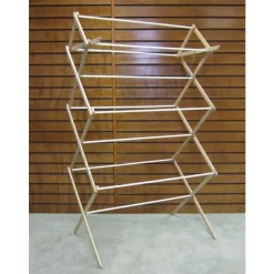 Madison Mill 52.5 in. H x 18.25 in. W x 29.5 in. D Wood Clothes Drying Rack (Pack of 4)