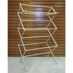 Madison Mill 52.5 in. H x 18.25 in. W x 29.5 in. D Wood Clothes Drying Rack (Pack of 4)