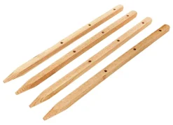 Madison Mill Oak Landscaping Stakes, 24 in. (Pack of 4)