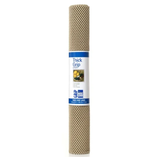 Magic Cover 04f-187950-06 4' X 18 Taupe Magic Cover Thick Grip Non-Adhesive Liner