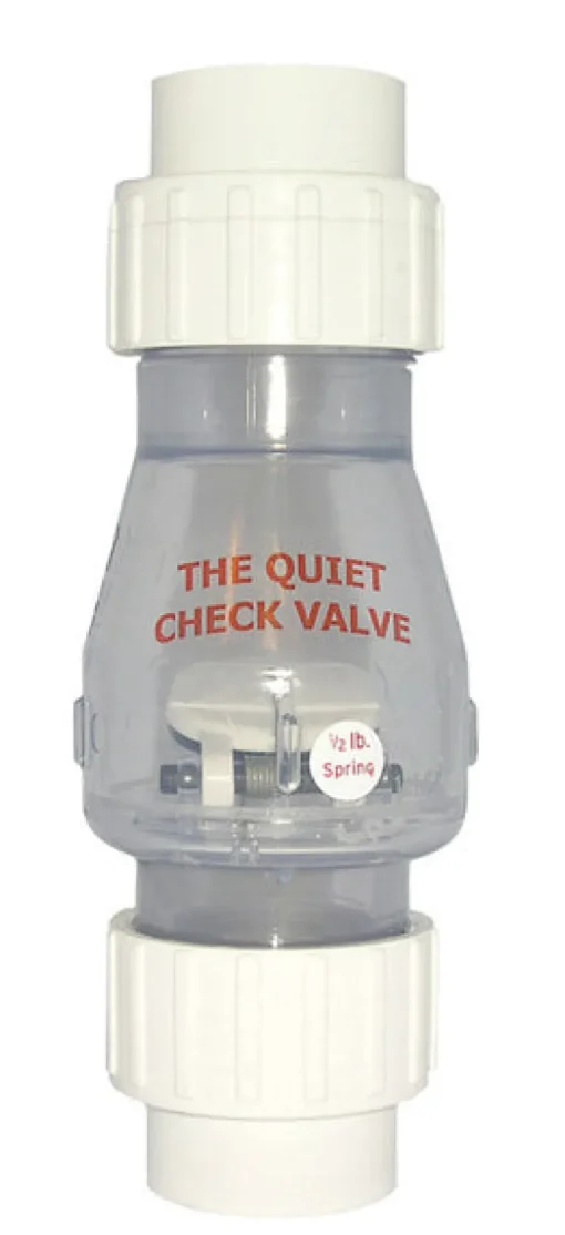 Magic Plastics 2 in. D X 2 in. D Slip PVC Quiet Check Valve