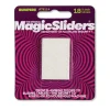 Magic Sliders Vinyl Bumper Pads Clear Round 1/2 in. W x 1/2 in. L 18 pk Self Adhesive (Pack of 6)