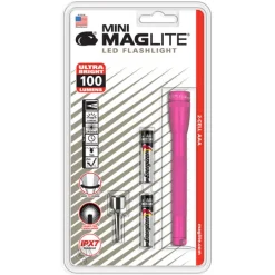Maglite 100 lumens Pink LED Flashlight AAA Battery