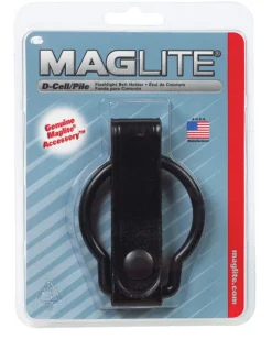 Maglite D-Cell Black LED Flashlight Holster