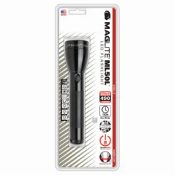 Maglite Ml50L 490 Lumens Black Led Flashlight C Battery