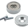 Magnet Source .281 in. L X .875 in. W Silver Super Latch Magnets 23 lb. pull 1 pc