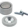 Magnet Source .25 in. L X .5 in. W Silver Super Latch Magnets 6 lb. pull 2 pc