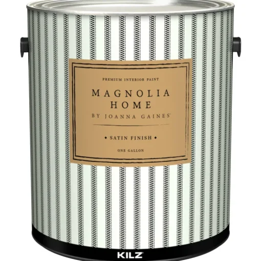 Magnolia Home by Joanna Gaines KILZ Satin Tint Base Base 3 Acrylic Paint and Primer Interior (Pack of 4)