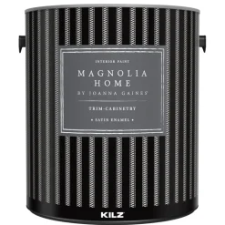 Magnolia Home by Joanna Gaines Satin Enamel Cabinet and Trim Paint 1 gal. (Pack of 4)