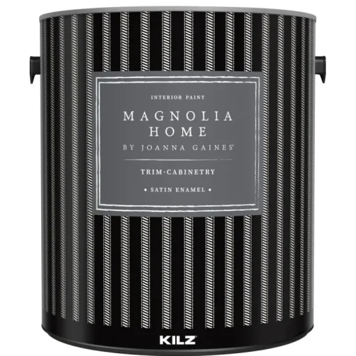 Magnolia Home by Joanna Gaines Satin Enamel Cabinet and Trim Paint 1 gal. (Pack of 4)