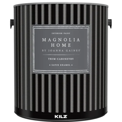 Magnolia Home by Joanna Gaines Satin Enamel Cabinet and Trim Paint 1 gal. (Pack of 4)