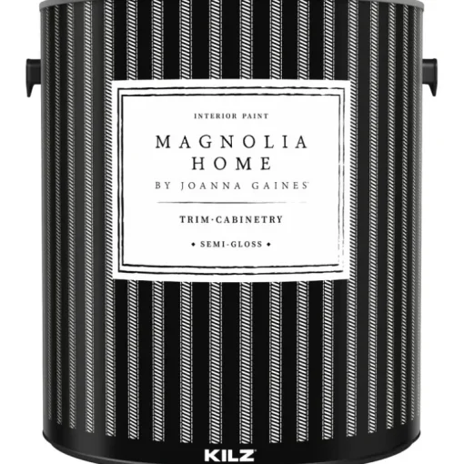 Magnolia Home by Joanna Gaines KILZ Semi-Gloss White Base 3 Styrene Acrylic Cabinet and Trim Paint (Pack of 4)