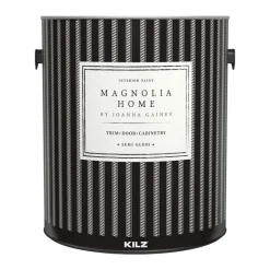 Magnolia Home by Joanna Gaines KILZ Semi-Gloss White Base 3 Styrene Acrylic Cabinet and Trim Paint (Pack of 4)