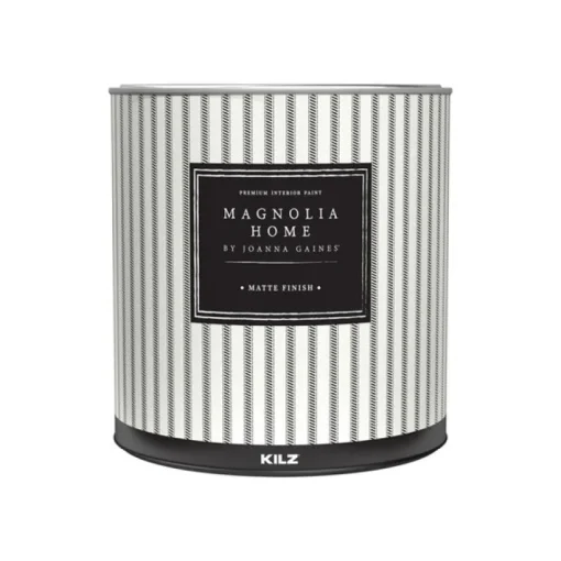Magnolia Home by Joanna Gaines KILZ Matte Black Base 3 Acrylic Paint and Primer Indoor 1 qt. (Pack of 6)