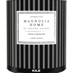 Magnolia Home by Joanna Gaines KILZ Semi-Gloss White Base 1 Styrene Acrylic Cabinet and Trim Paint (Pack of 6)