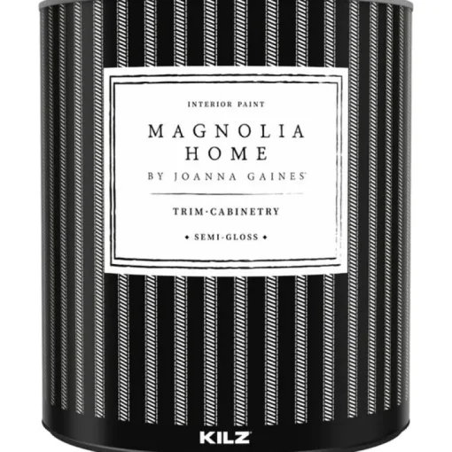 Magnolia Home by Joanna Gaines KILZ Semi-Gloss White Base 1 Styrene Acrylic Cabinet and Trim Paint (Pack of 6)