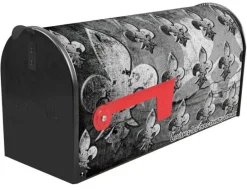 Mailbox Fleur De Lis Gry