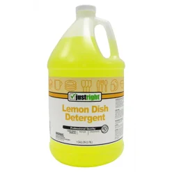 Maintex Just Right Lemon Scent Liquid Dish Soap 1 gal. (Pack of 4)